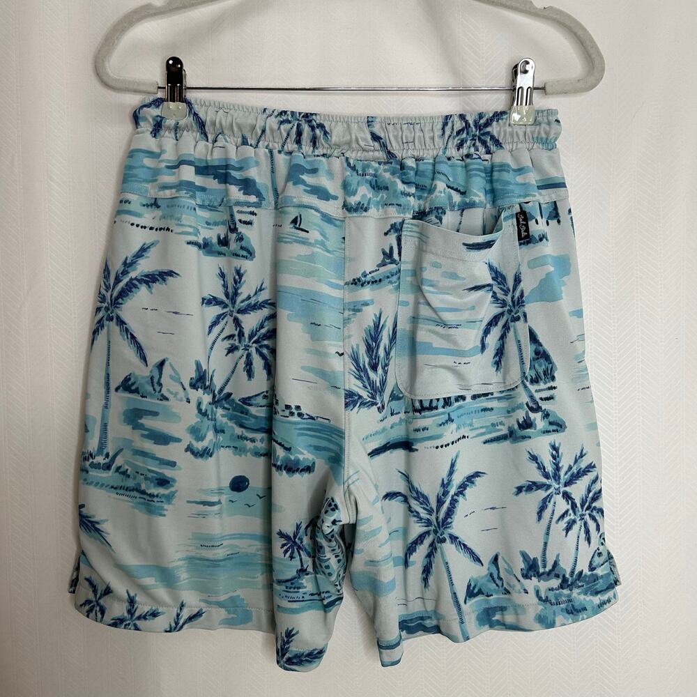Bad Birdie men's swim trunks blue tropical large - Picture 6 of 6